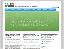Tablet Screenshot of crmsolutions.com.au
